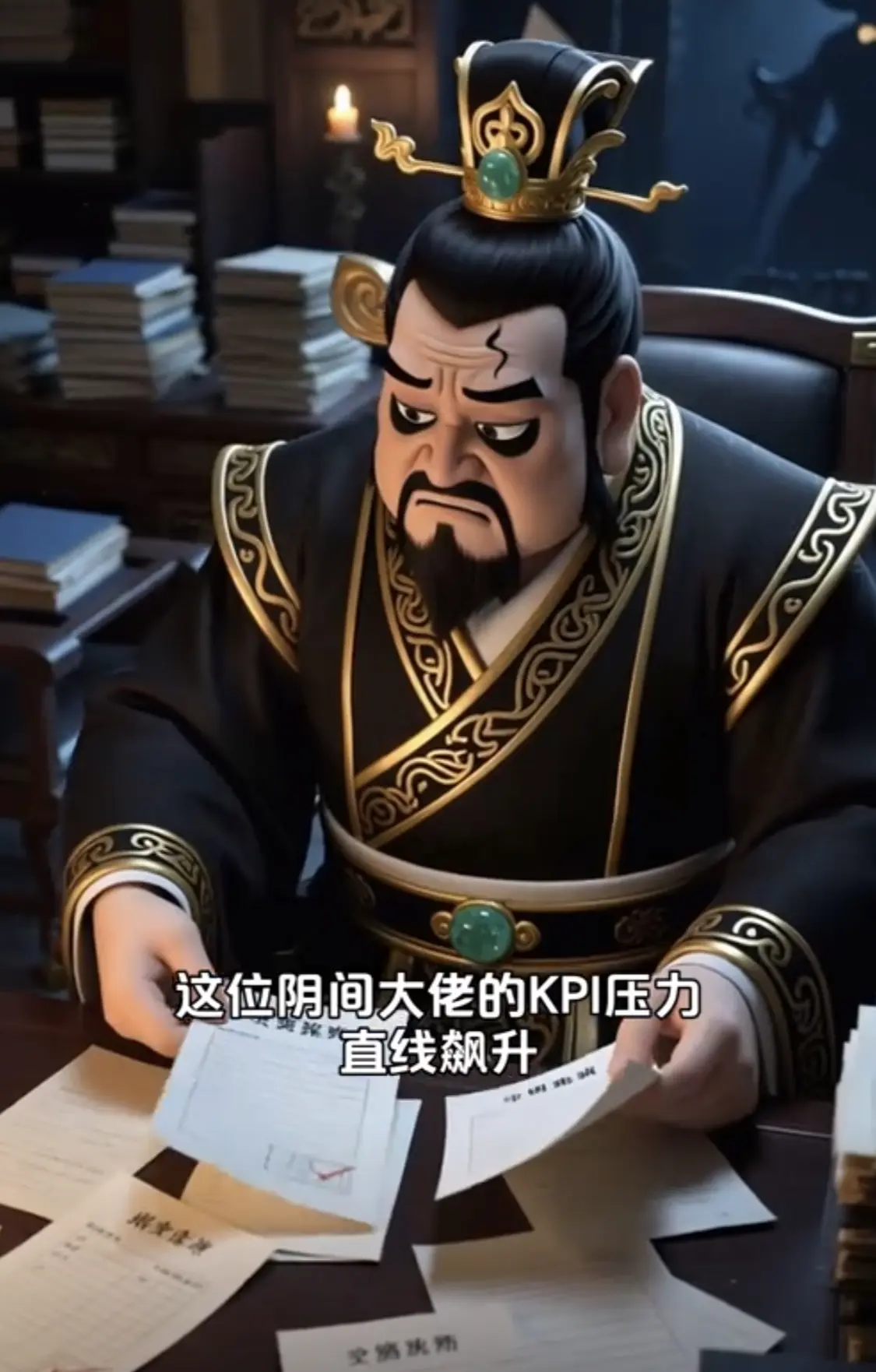 《当阎王直播抓鬼,地府KPI直接拉满!》-资源截图